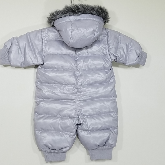 Hanna Anderson Baby Shiny Puffer Snowsuit - Picture 4 of 9